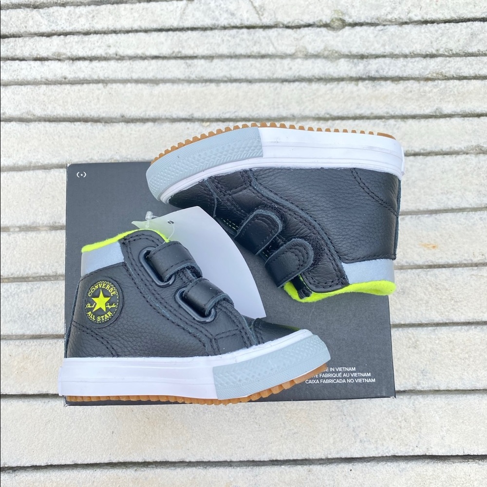 Converse Black Trainer Boots 3T